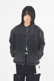 Porto snap 2-way zip-up jacket