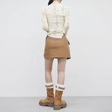 Rable Cargo Wrap Mini Skirt