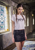 Melting Butterfly CROP TEE