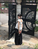 Lize Dot Puff Strap Blouse