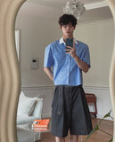 Hilla Pintuck Bermuda Slacks