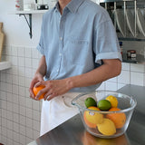Laure short sleeve denim shirt