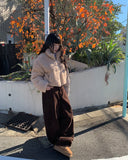 Lito Winter Corduroy Wide Pants