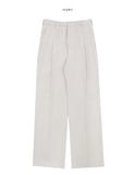 Loha one-tuck wide pants