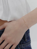 Truly Essence 14K Stone Bracelet