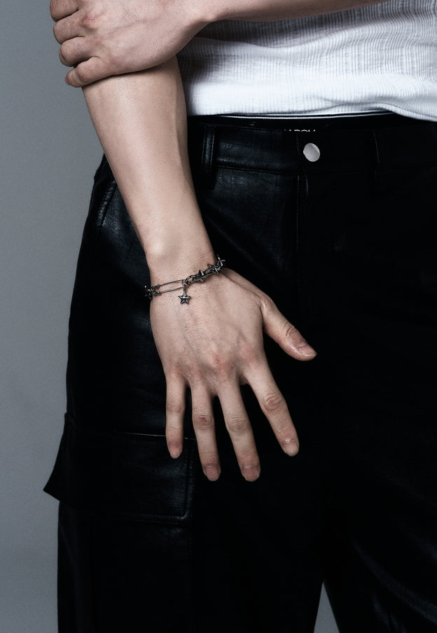 【2plan】25SS★ [LAN ARCHIVE] Punk Mix Chain Bracelet LAN ARCHIVE] Punk Mix Chain Bracelet - 2PLAN | 60% - Asian