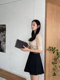 Nien Ribbed Round Knit