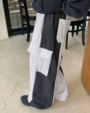 [unisex] Mohind color matching banding cargo pants