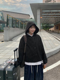 [BAONHAUS] Hellburk Vintage Washing Cotton Hood Jacket
