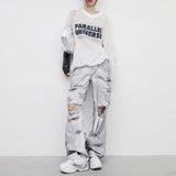 (Unisex) Ritao Damage Pants