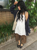 Komeko Summer Over Fit Check Shirt