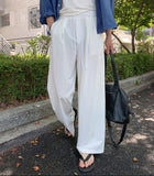 Kit Two-Pintuck Banding Slacks