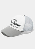 SCRIPT TYPE MESH CAP