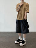 Rich Strap Bijou Bermuda Denim