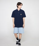Flower Bear Embroidery Pique Short Sleeve Tee
