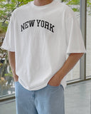 New York Embo Lettering T-shirt