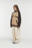 [2-WAY] Portland Raglan Knit Zip-up