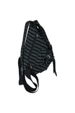 Rope stripe backpack