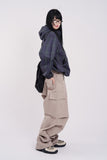 Reno color over wide cargo pants