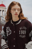 [2-WAY] Varsity Snap Cardigan