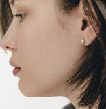 Essence Lab Diamond 14K(W) 0.5ct Solitaire Earrings