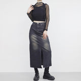 Pinia See-Through T-Shirt + Sleeveless Set