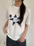 [BAONHAUS] Coronin Patch Short Sleeve Tee