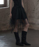 [mnem] Shard Tulle Skirt