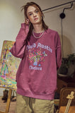 Austin Rose Pigmented Sweatshirt