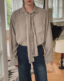 Sailor Silky Pocket Overshirt