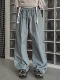 Cori Pintuck Wide Cotton Pants