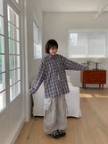 Denu Vintage Check Over Shirt