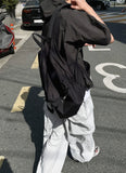 String Balloon & Jogger Cargo Pants