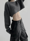 Leafia Cropped Knitwear