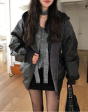 Philly Mink Fur Reversible Hooded Jumper