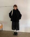 [Unisex] Kalten Check Color Matching Hood Coat Jacket