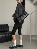 Bliss Slim Cargo Capri Pants