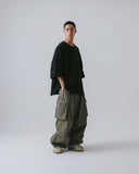 [AG] CN Belt Cargo Balloon Pants