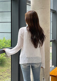 Alin V-neck Tefsa Cool Knit Cardigan