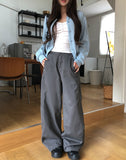 Teak Rivet Pocket Balloon Cotton Pants
