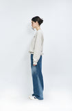 Wavy Brushed Wide Denim