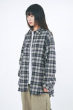 Daily heavy over glen check shirt