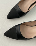 Linel color matching stiletto heel