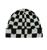 CHECKERBOARD BEANIE