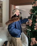 Mer Cape Duffle Fur Jumper