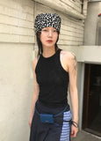 FLOWER APPLIQUE SLEEVELESS
