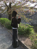 Chance Back Pocket Snap Pin Tuck Wide Pants