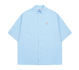 Small Cloud Bear Smile Overfit Short Sleeve Shirt