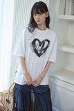 Mono Heart Short Sleeve Tee