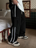 Nylon Trackline Cargo Pants